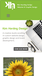 Mobile Screenshot of kimhardingdesign.com